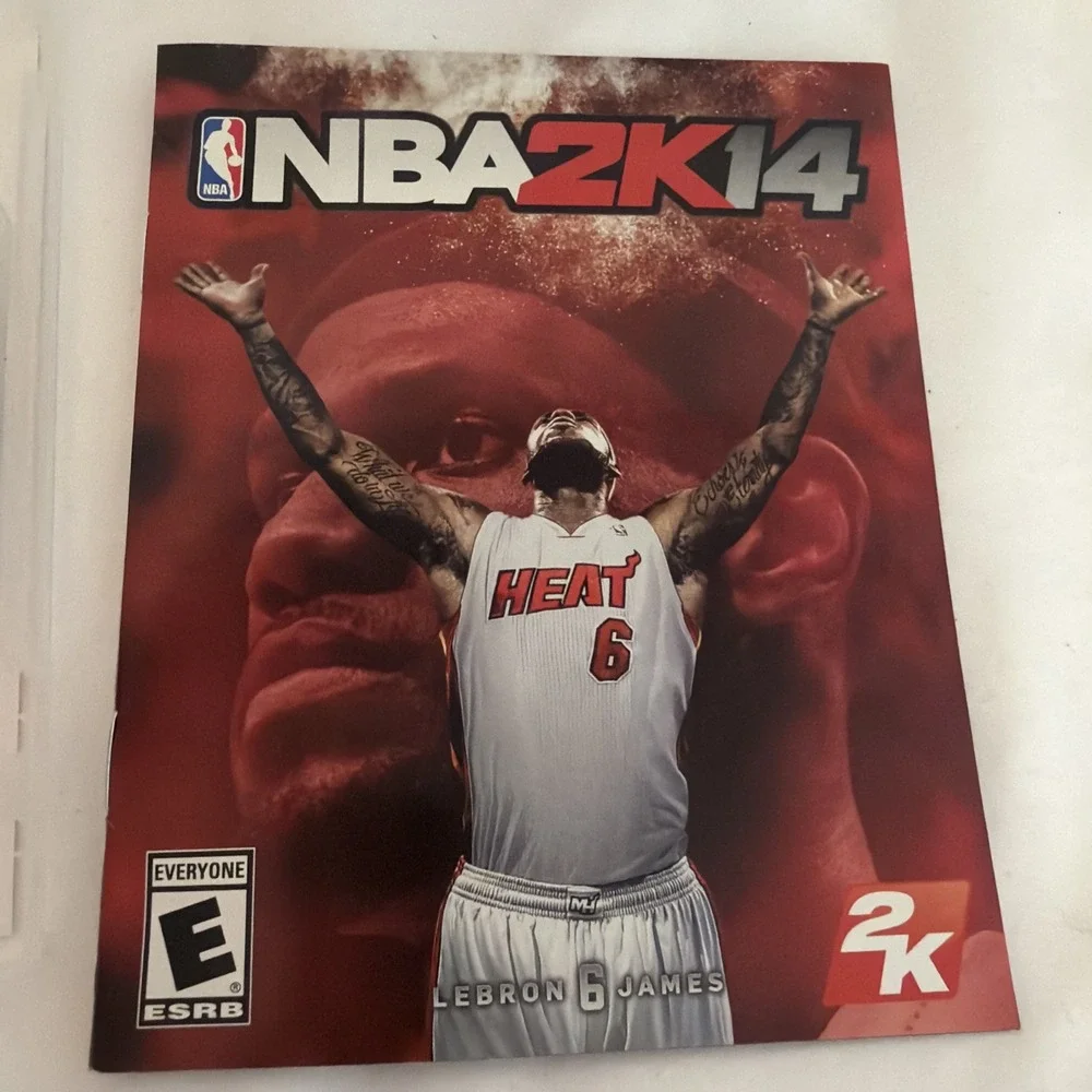 NBA 2K14 (Sony PlayStation 4, 2013) PS4 With Manual. (Case Is For PS3 Not PS4).